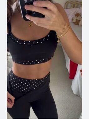 Liaison the Label Polka Dot Sculpt Pant and Bra